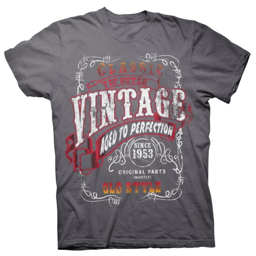 Vintage Aged to Perfection 1953 - STURGIS POSTER STYLE - 64th Birthday Gift T-shirt