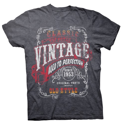 Vintage Aged to Perfection 1953 - STURGIS POSTER STYLE - 64th Birthday Gift T-shirt