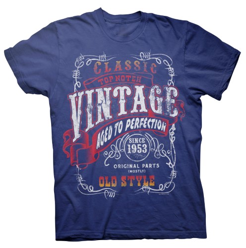 Vintage Aged to Perfection 1953 - STURGIS POSTER STYLE - 64th Birthday Gift T-shirt
