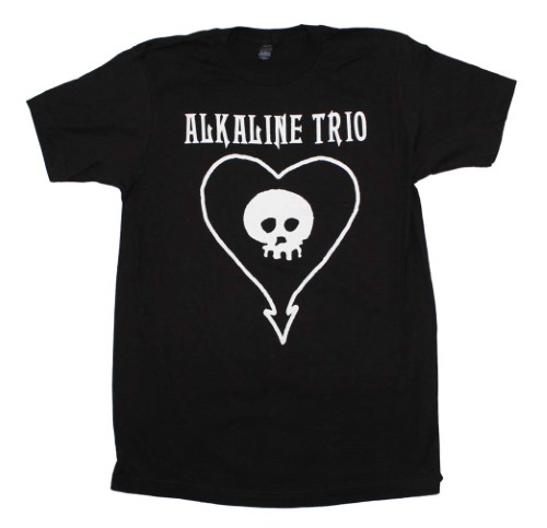 Alkaline Trio Classic Heartskull T-Shirt Small