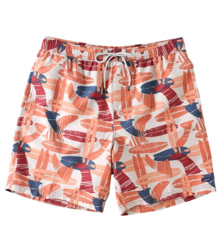 Jack O'Neill Men's Surfshop Volley Coral Size Small