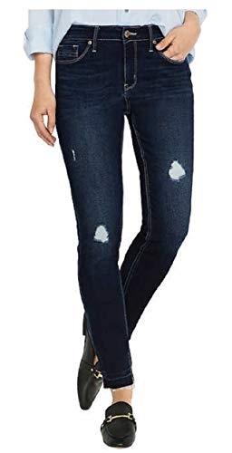 Buffalo David Bitton Ladies' Jess Rip and Repair Jean (Dark Blue, 6/28)