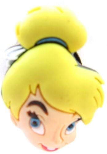 Jibbitz by Crocs Charms Disney Tinkerbell Face