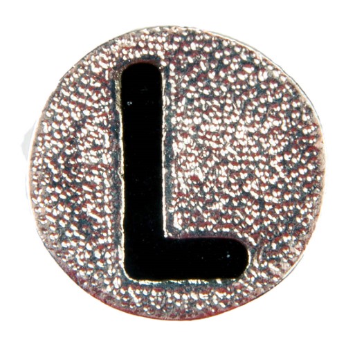 Numbers and Letters Dawg Tag Shoe Charm - L