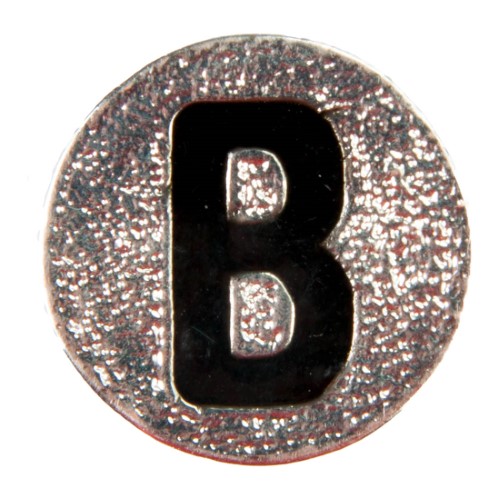 Numbers and Letters Dawg Tag Shoe Charm - B
