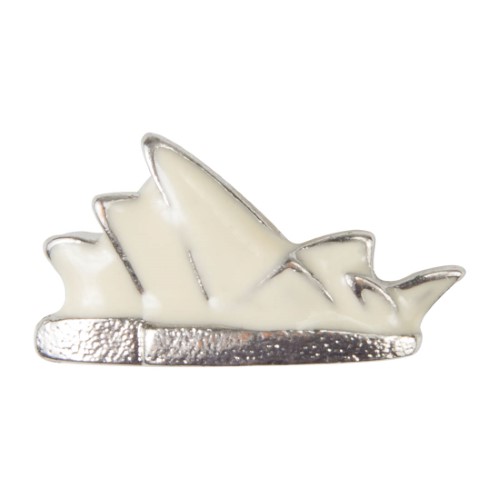 Enamel Dawg Tag Shoe Charm - Sydney Opera House