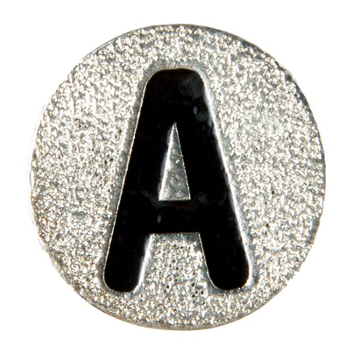 Numbers and Letters Dawg Tag Shoe Charm - a