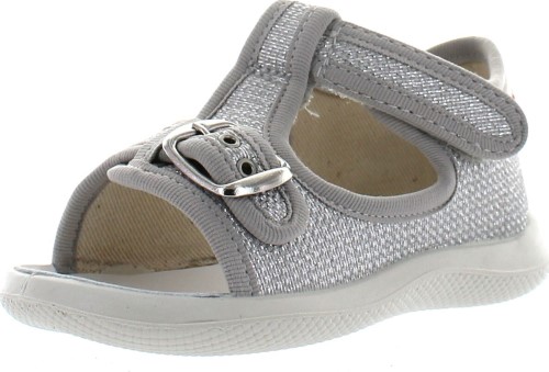 Naturino Girls 7786 Fashion Sandals, Bermuda Silver,24