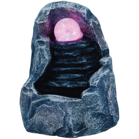 Ok Lighting FT-1136/1L Water Fountain with LED Light  6  X 7  X 9