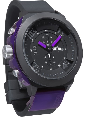 U-Boat K33 Chronograph Black Ion-plated Mens Sport Watch K33-9303