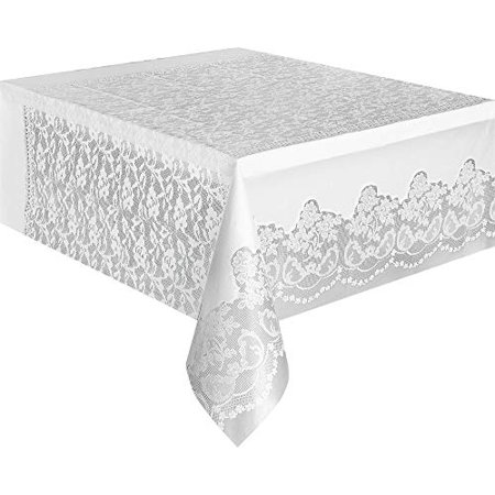Unique Industries 5075 Party Tableware  108  X 54   White