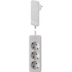 NVB 104556 Steckdosenleiste Ohne Schalter WeiÃ Flachstecker 1 St.