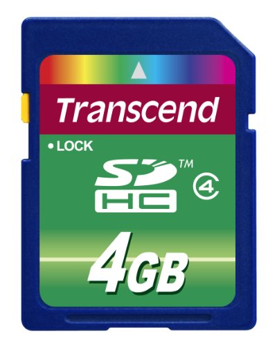 Transcend TS4GSDHC4 4 GB Class 4 SDHC