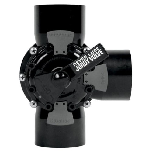 Jandy 4719 Large 3-Port 2-1/2-Inch to 3-Inch Positive Seal Pool/Spa NeverLube Valve