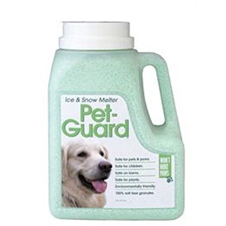 HJE Pet-Guard Ice & Snow Melter  8 Lb. Granular Shaker Jug  Sodium Free Formula