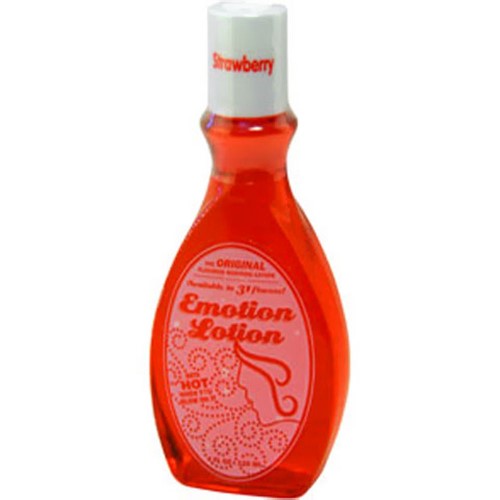 Product Promotions Edible Water Based Original Flavored Warming Massage Oil, Strawberry, 4 Oz