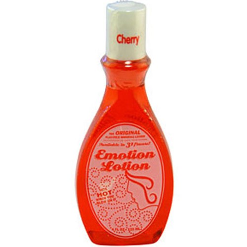 Product Promotions Edible Water Basesd Original Flavored Warming Massage Oil CHERRY by Emotion Lotion 4oz by Product Promotions