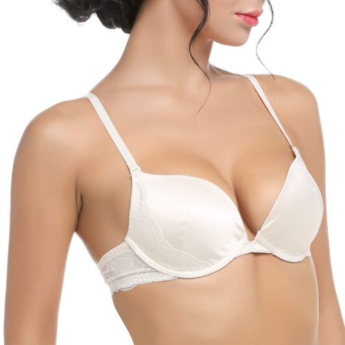 Ekouaer Comfort Devotion Extreme Push-up Demi Bra