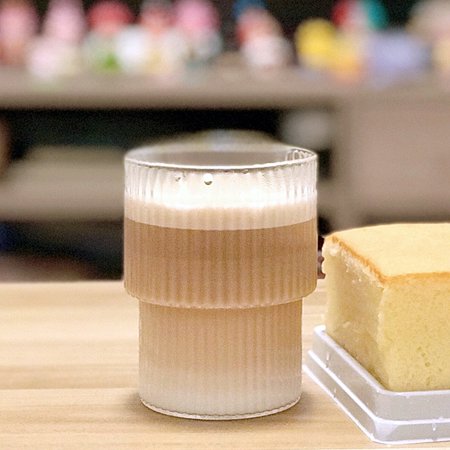 Double Wall Glass Coffee Cup-Insulated Clear Espresso Mocha Latte Tea Milk Water Cup Glasses Restaurant Glass High-value Ice Coffee Cup 207ml