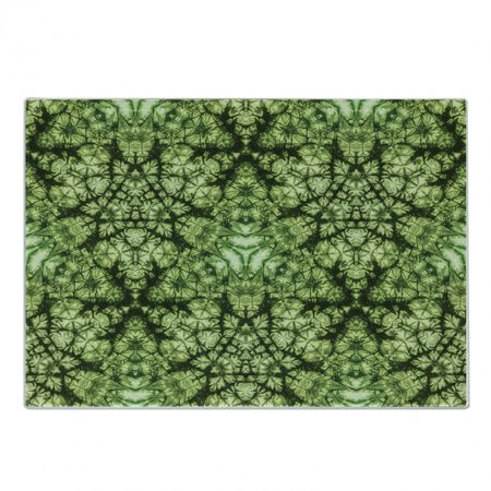 Nature Cutting Board  Free Abstract Nature Inspired Mind Bind Folded Color Silhouette Counter Culture  Decorative Tempered Glass Cutting and Serving B