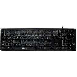 LogiLink ID0138 Keyboard USB German Black