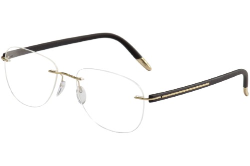 Silhouette Eyeglasses SPX Signia Carbon 5462 6051 Rimless Optical Frame 56mm