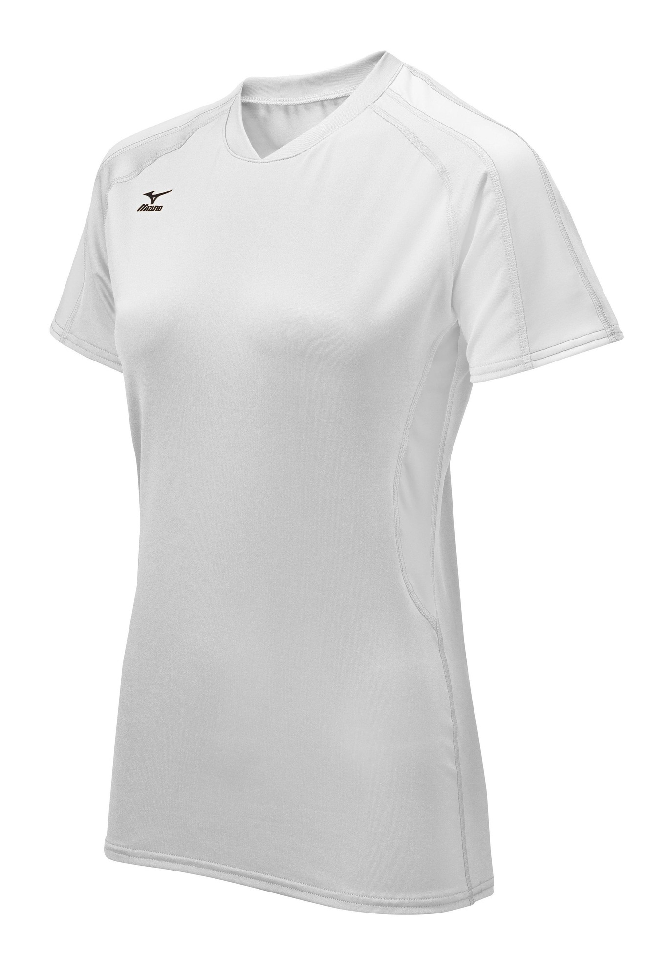 Mizuno Women's Techno Volley Iv Short Sleeve Jersey, White, X-small