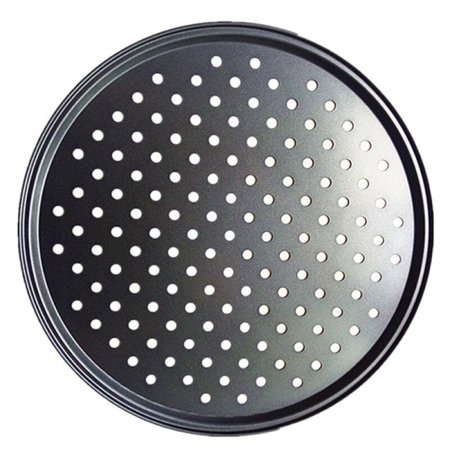 MEROTABLE 12 Inch Non-stick Round Cake Pan Microwave Oven Baking Dishes Pans Pie Tray Baking Pizza Pan 32CM