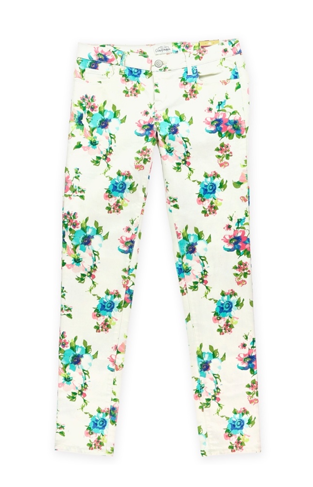 Aeropostale Womens Ashley Ultra Skinny Fit Jeans, White, 11/12 Regular - 11/12 Regular
