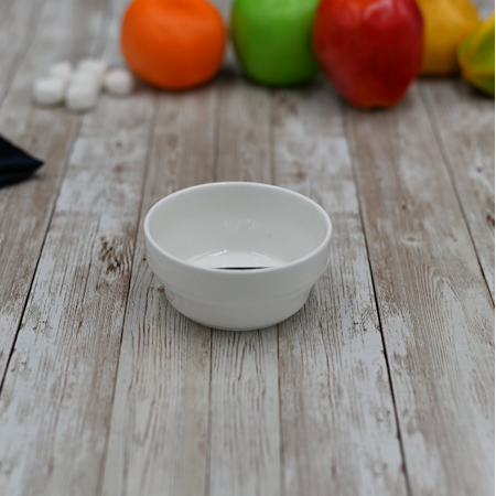 [ Set of 12 ] BOWL 3.5  | 9 CM 6 FL OZ | 170 ML--White