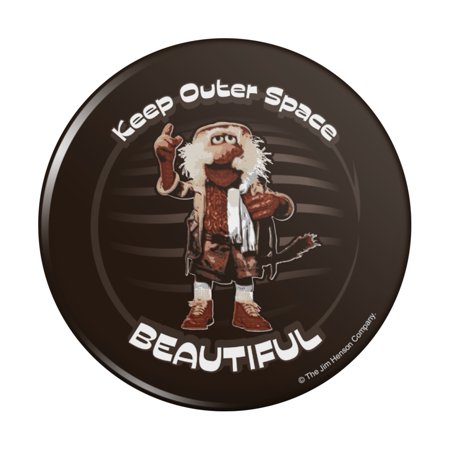 Keep Outer Space Beautiful Fraggle Rock Uncle Traveling Matt Kitchen Refrigerator Locker Button Magnet