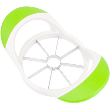2 Pack 3 in 1 Stainless Steel Apple Aisiai Wedger Cutter Slicer Corer Diider Peeler Stainless Steel Metail Kitchen Tool Sale 2292