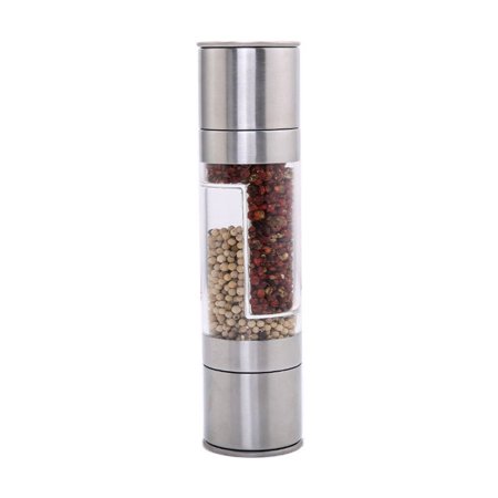 Simple Fashion Grinder Pepper Garlic Manual Mill Stainless Steel Seasoning Powder Grinding for Cooking Kitchen Tools