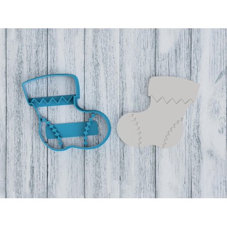 Christmas Stocking Cookie Cutter / Sugar Cookie / Fondant / Clay (1136)