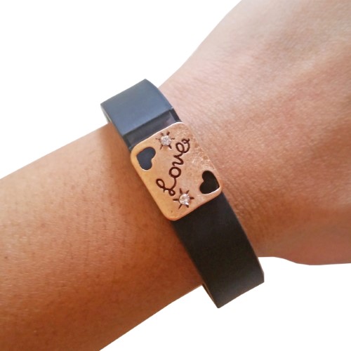 The LOVE Charm in Copper-Fitbit Alta