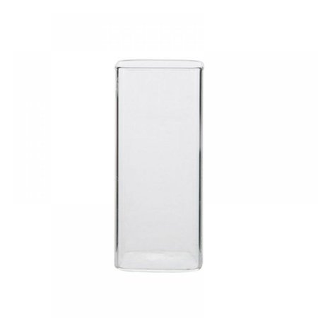 Keimprove Drinking Glasses 8 Oz  Square Glasses Stemless Elegant Bar Glassware for Water  Juice  Beer  Drinks and Cocktails and Mixed Drinks  Lead-fre