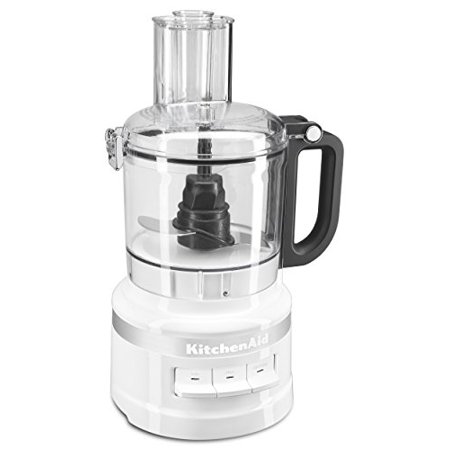 KitchenAid KFP0718WH Easy Store Food Processor  7 Cup  White