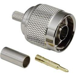 BKL 0404066 N Connector Plug Straight 50O High Frequencies to 11 GHz