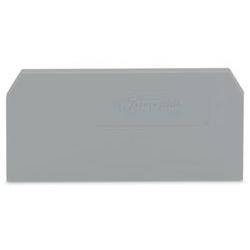 Wago 280-308 End Plate, 2.5mm, Grey