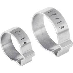 Norma 1-Ohr-Klemme 1107010014 BÃ¼ndel-Ã-Bereich 12 Bis 14 Mm Silber