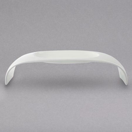 1PACK Villeroy & Boch 10-3452-6051 Urban Nature 6.75 Oz. White Premium Porcelain Fruit Traverse Bowl - 4/Case
