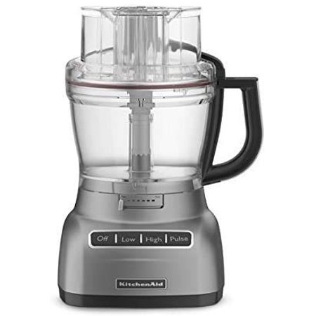 KitchenAid KFP1344 13-cup Architect Series Food Processor Metallic Chrome (13 Cup) (RENEWED)
