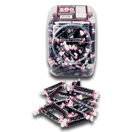 Kipp Brothers Bucket of Tootsie Rolls  One Bag of 280 PCS
