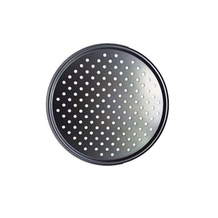 MEROTABLE 12 Inch Non-stick Round Cake Pan Microwave Oven Baking Dishes Pans Pie Tray Baking Pizza Pan 24.5CM