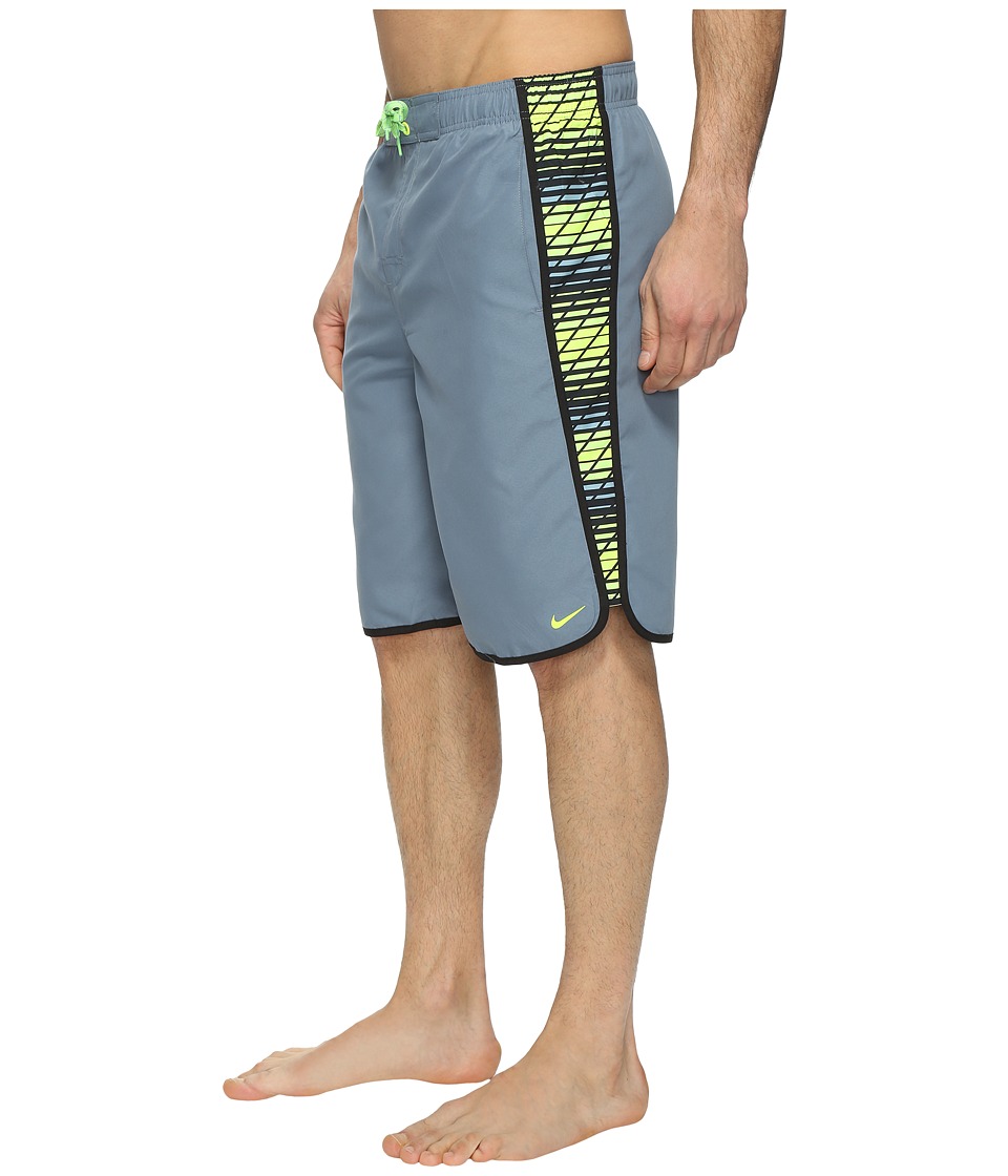 Nike - Swift 11 Volley Shorts (Blue Graphite) Men's Swimwear