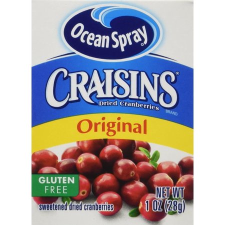 Ocean Spray Craisins  Original Cranberry  1 Oz Box  6/Pack
