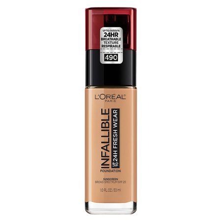 24 Hour Fresh Wear Foundation  Lightweight  Golden Amber