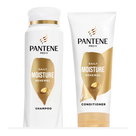 Pantene Pro-v Daily Moisture Renewal Set Shampoo 10.4 Oz/conditioner 9 Oz, 1 Set