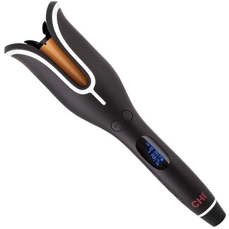 CHI Spin N Curl in Onyx Black. Ideal for Shoulder-Length Hair Between 6-16” Inches.