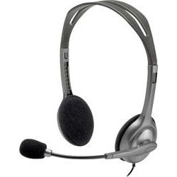 Logitech H111 Wired Headset 3.5mm Audio Jack Noise-Cancelling Microphone